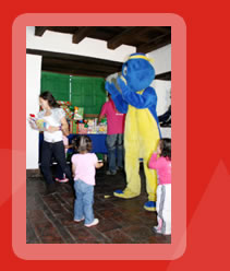 Ferias, juegos y concursos. Decoracion, shows y refrigerios.